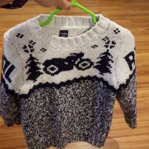Baby gap motorcycle sweater